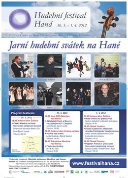 Hudební festival Haná 30.3-1.4.2012
